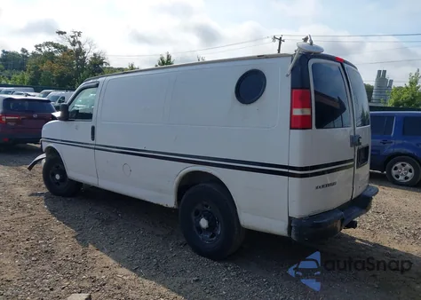 2007 Chevrolet Express Work Van z USA, uszkodzony, nr VIN 1GCGG25V971209462